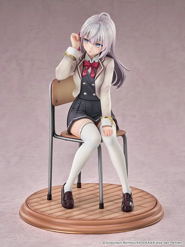 Figurine Alisa Mikhailovna Kujou Ver. School Uniform de Alya Sometimes Hides Her Feelings in Russian par Good Smile Arts Shanghai